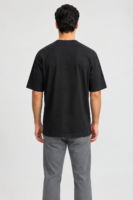 Ideas Come After Coffee Men's Black Graphic T-Shirt | Regular Fit Drop-Shoulder Tee UAE