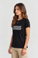 The Content Creator Cotton T-Shirt – Regular Fit Unisex Graphic Tee UAE